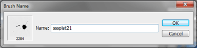 Naming Photoshop Brush