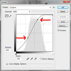 Photoshop Image  Adjustment Curves