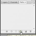 Photoshop -work path from selection